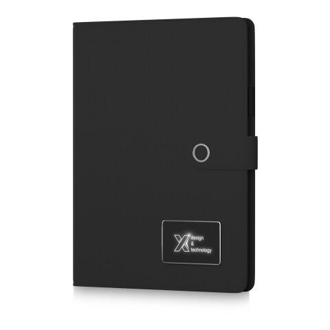 SCX.design O17 A4 light-up notebook powerbank Solid black-White | No Branding | not available | not available