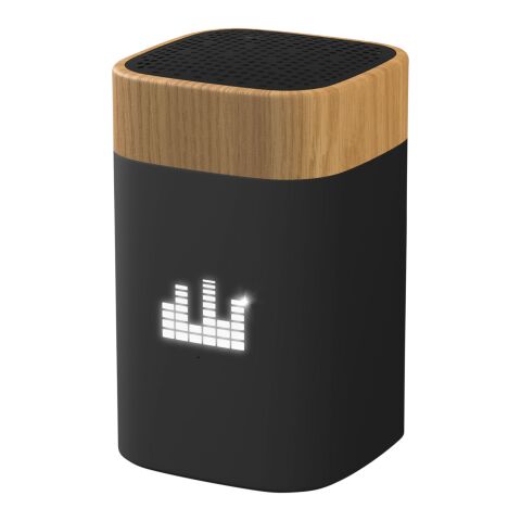 SCX.design S31 light-up clever wood speaker Solid black-Natural | No Branding | not available | not available