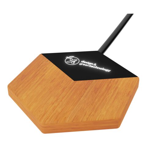 SCX.design W14 10W light-up wireless charger Wood-Solid black | No Branding | not available | not available