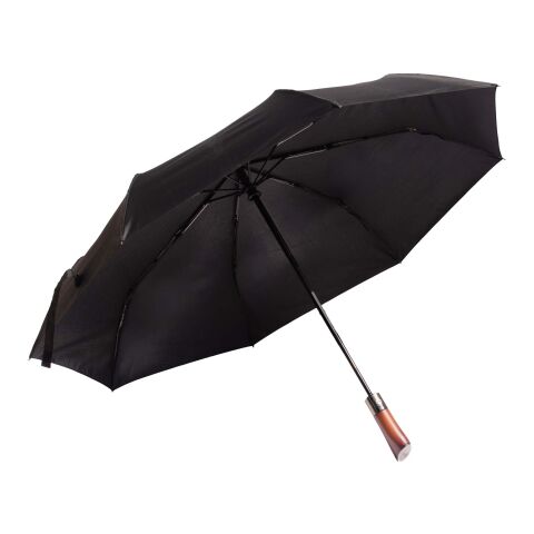 SCX.design R03 wooden auto open/close foldable umbrella  Solid black | No Branding | not available | not available