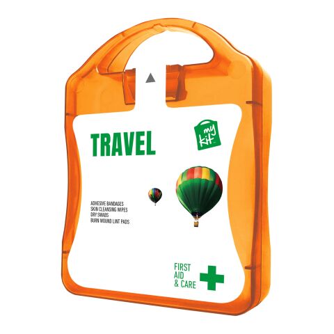 MyKit Travel First Aid Kit Standard | Orange | No Branding | not available | not available