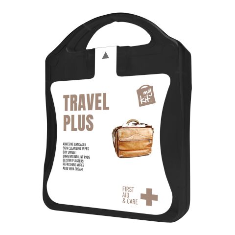 MyKit Travel Plus First Aid Kit Solid black | Digital Sticker | back | 90 mm x 92 mm