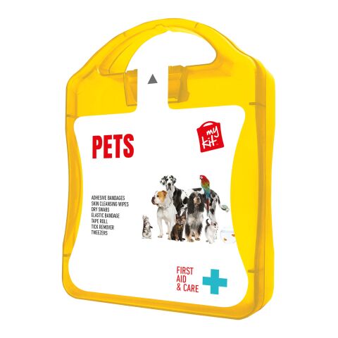 MyKit Pet First Aid Kit Standard | Yellow | No Branding | not available | not available