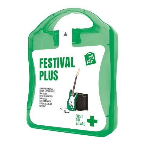 MyKit Festival Plus Standard | Green | Digital Sticker | front | 20 mm x 20 mm