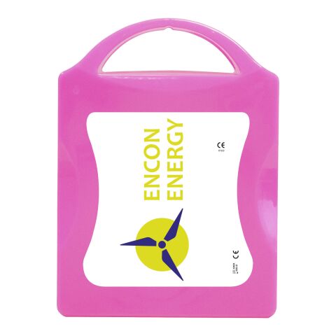 PF Concept Deutschland GmbH Promotional MyKit DIN first aid kit – Magenta – not available – custom branded merch with logo for bulk corporate gifts