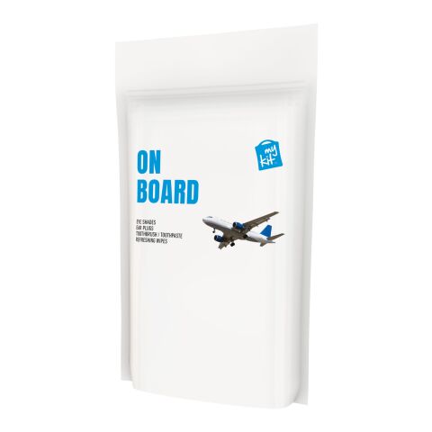 MyKit On Board Travel Set with paper pouch White | No Branding | not available | not available