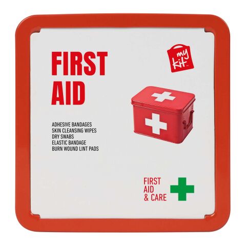 MyKit First Aid tin kit Red | No Branding | not available | not available