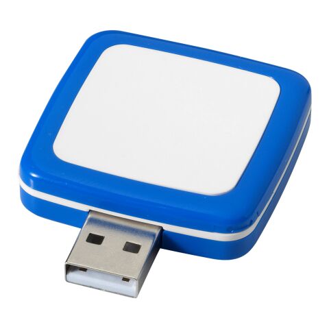 Rotating square USB Blue | No Branding | not available | not available | 1 GB