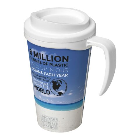 Brite-Americano® grande 350 ml insulated mug White | No Branding | not available | not available