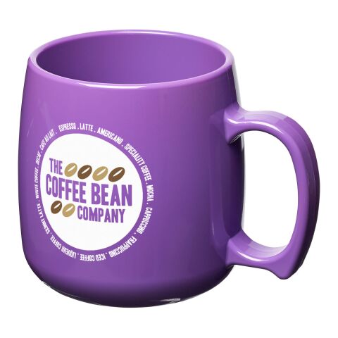 Classic 300 ml plastic mug Purple | No Branding | not available | not available