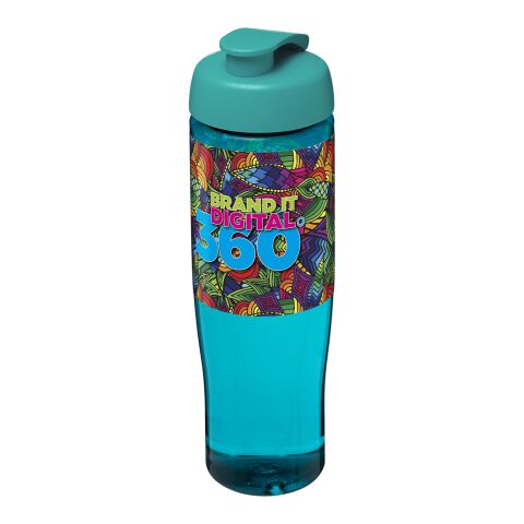 H2O Active® Tempo 700 ml flip lid sport bottle Aqua | No Branding | not available | not available