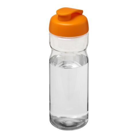 H2O Active® Base 650 ml flip lid sport bottle Standard | White-Orange | No Branding | not available | not available