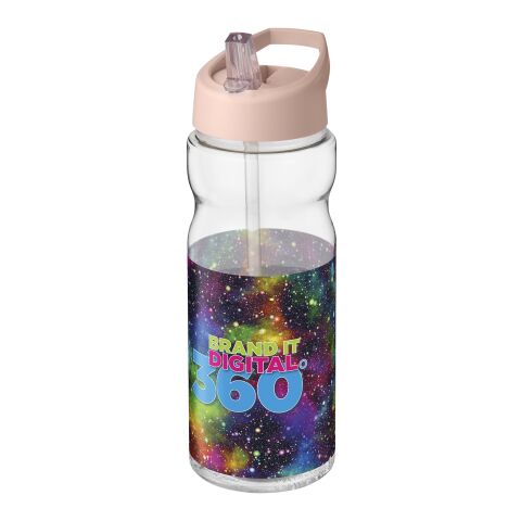 H2O Active® Base 650 ml spout lid sport bottle Pale blush pink-White | No Branding | not available | not available
