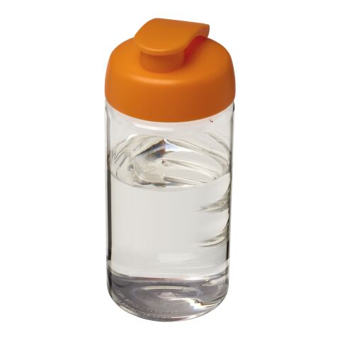 H2O Active® Bop 500 ml flip lid sport bottle Standard | White-Orange | No Branding | not available | not available