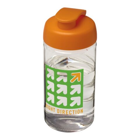H2O Active® Bop 500 ml flip lid sport bottle White-Orange | No Branding | not available | not available