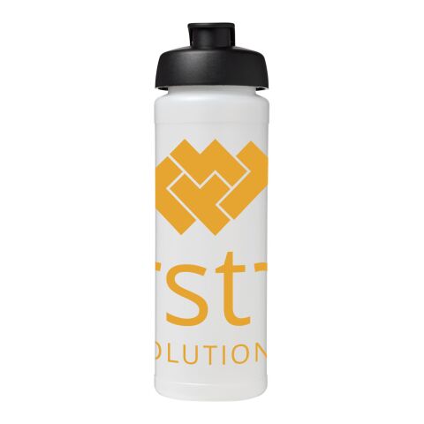 Baseline Plus grip 750 ml flip lid sport bottle White-Solid black | No Branding | not available | not available