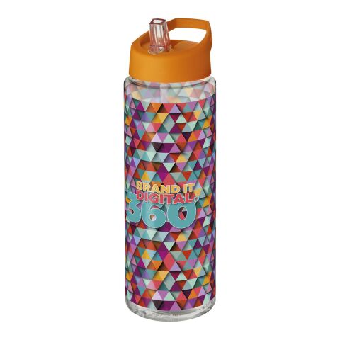 PF Concept Deutschland GmbH Promotional H2O Active® Vibe 850 ml spout lid sport bottle – White-Orange – not available – custom branded merch with logo for bulk corporate gifts