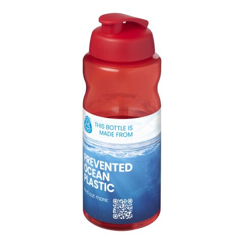 H2O Active® Eco Big Base 1 litre flip lid sport bottle Red-Red | No Branding | not available | not available