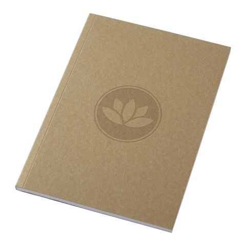Novella Austen A5 recycled soft cover kraft notebook - 50 sheets  Natural | No Branding | not available | not available