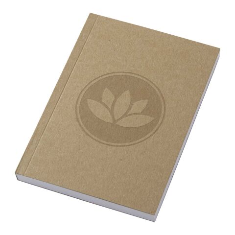 Novella Austen A6 recycled soft cover kraft notebook - 100 sheets Natural | No Branding | not available | not available