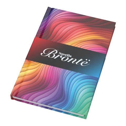 Novella Brontë A5 glossy hard cover notebook - 100 sheets White | No Branding | not available | not available
