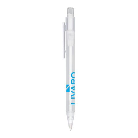 Calypso frosted ballpoint pen Frosted clear | No Branding | not available | not available