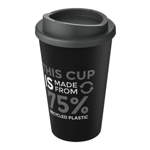 Americano ECO 350 ml recycled tumbler Solid black-Grey | No Branding | not available | not available