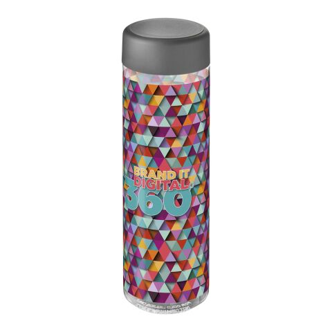 H2O Active® Vibe 850 ml screw cap water bottle White-Storm grey | No Branding | not available | not available