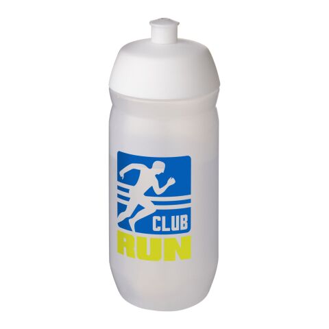 HydroFlex™ Clear 500 ml sport bottle White-Frosted clear | No Branding | not available | not available