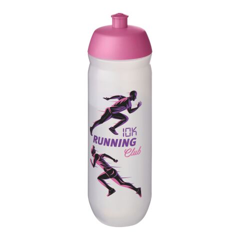 HydroFlex™ Clear 750 ml sport bottle Pink-Frosted clear | No Branding | not available | not available