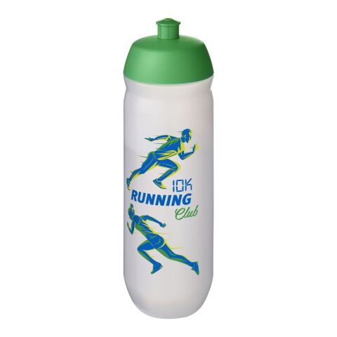 HydroFlex™ Clear 750 ml sport bottle Green-Frosted clear | No Branding | not available | not available