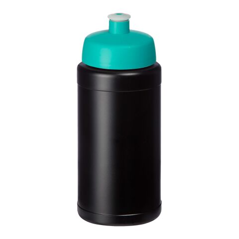 Baseline 500 ml recycled sport bottle Aqua blue | No Branding | not available | not available