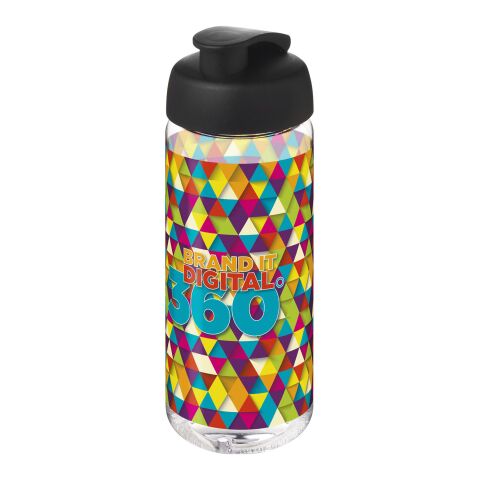 H2O Active® Octave Tritan™ 600 ml flip lid sport bottle white-black | No Branding | not available | not available