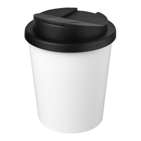 Americano® Espresso 250 ml recycled tumbler with spill-proof lid White | No Branding | not available | not available