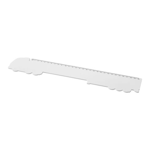 Tait 30cm lorry-shaped recycled plastic ruler White | No Branding | not available | not available