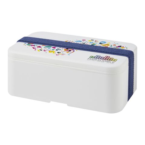 MIYO single layer lunch box White-Blue | No Branding | not available | not available