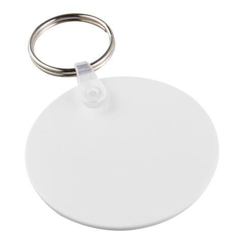 Tait circle-shaped recycled keychain