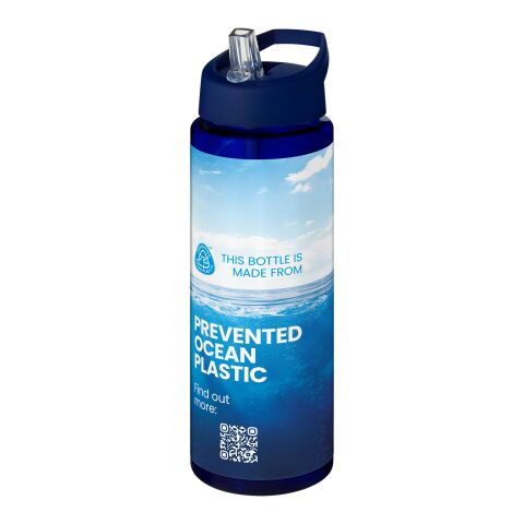 H2O Active® Eco Vibe 850 ml spout lid sport bottle Blue-Blue | No Branding | not available | not available