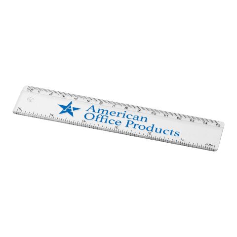 Renzo 15 cm plastic ruler White | No Branding | not available | not available