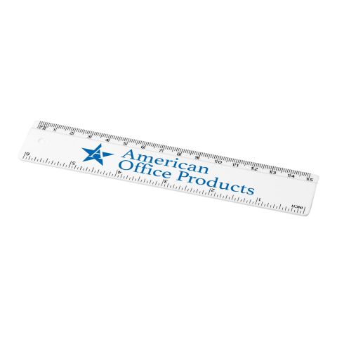 Renzo 15 cm plastic ruler White | No Branding | not available | not available