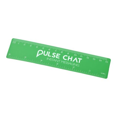 Rothko 15 cm plastic ruler Green | No Branding | not available | not available