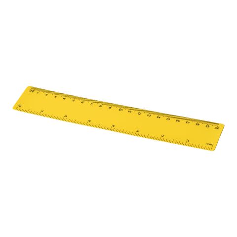 Rothko 20 cm plastic ruler Standard | Yellow | No Branding | not available | not available