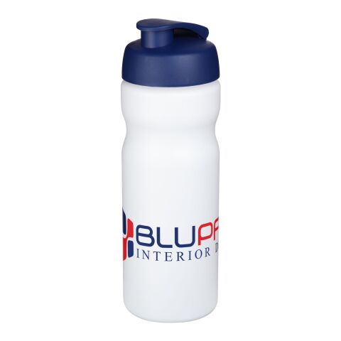 Baseline Plus 650ml flip-lid sport bottle Transparent-Blue | No Branding | not available | not available