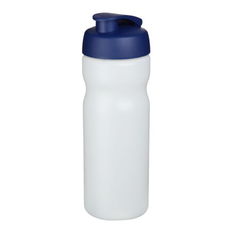 Baseline® Plus 650 ml flip lid sport bottle Standard | White-Blue | No Branding | not available | not available