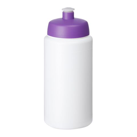 Baseline® Plus grip 500 ml sports lid sport bottle Standard | White-Purple | No Branding | not available | not available