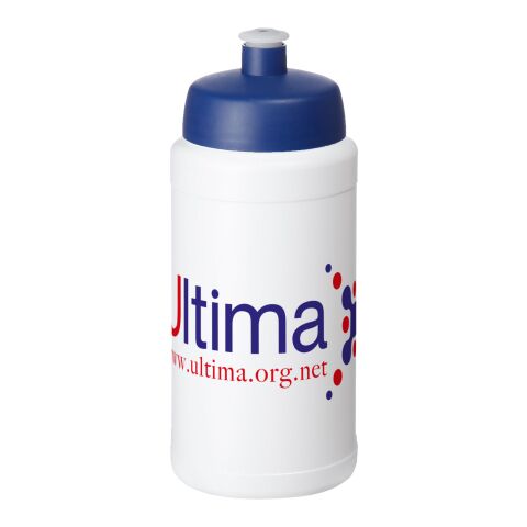 Baseline Plus 500 ml bottle with sports lid Transparent-Blue | No Branding | not available | not available