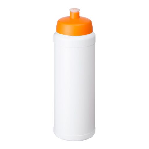 Baseline® Plus 750 ml bottle with sports lid Standard | White-Orange | No Branding | not available | not available