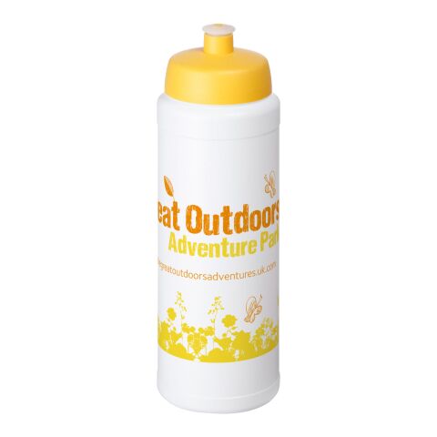 Baseline Plus 750 ml bottle with sports lid Transparent-Yellow | No Branding | not available | not available