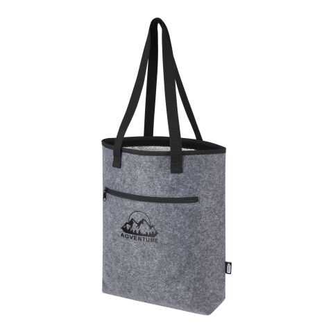 Felta GRS recycled felt cooler tote bag 12L Grey | No Branding | not available | not available