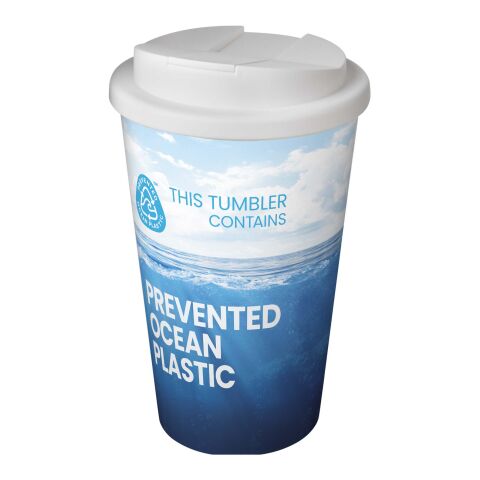 Brite-Americano® POP 350 ml insulated tumbler with spill-proof lid White | No Branding | not available | not available